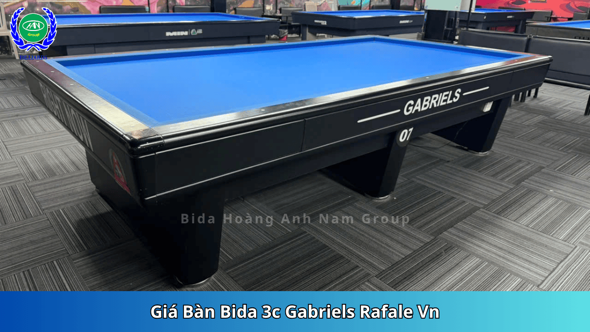 Giá Bàn Bida 3c Gabriels Rafale Vn | Bida Hoàng Anh Nam Group