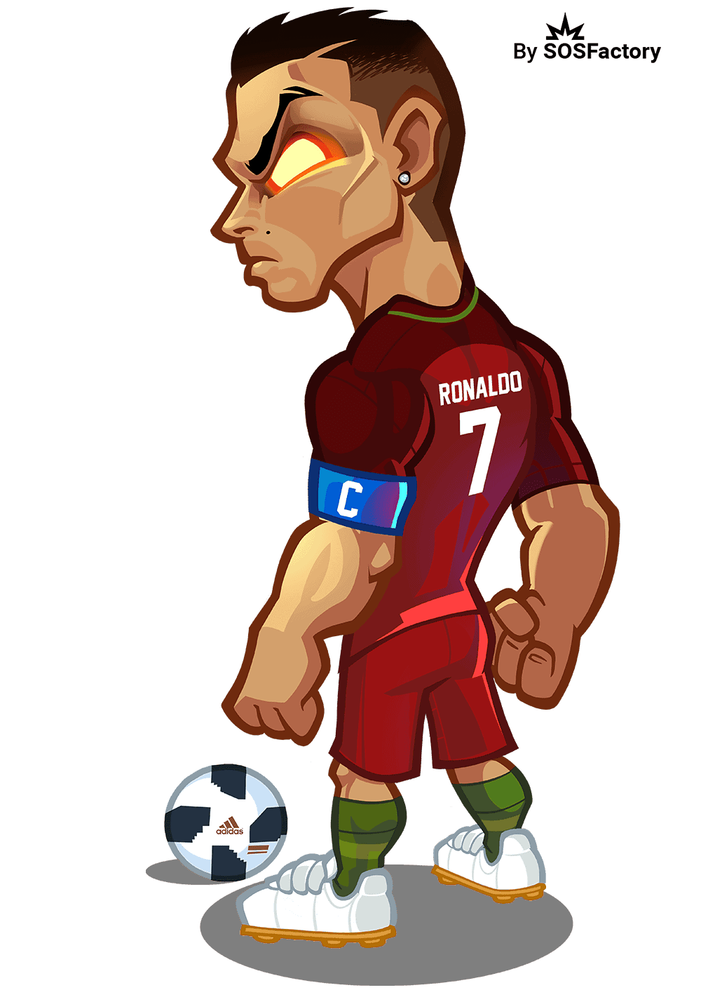 cristiano ronaldo mascot design cristiano ronaldo mascot design