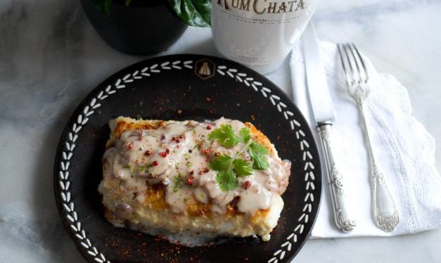 Dos de cabillaud, et RhumChata