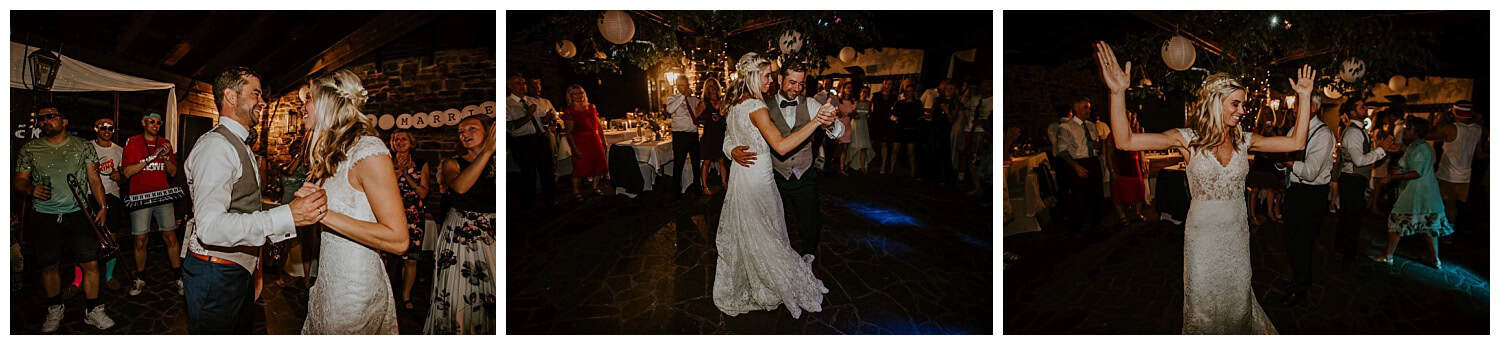 132 Hochzeitsfotograf Köln Adenbachhütte Hochzeit Adenbachhütte Hochzeit NRW Martin Luther Kirche Neuenahr Köln Bad Neuenahr Boho Vintage Hippie Elopement Vera Prinz a man and woman dancing at a wedding