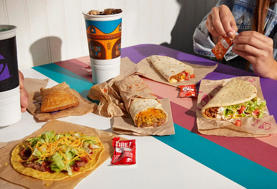 Taco Bell Decades Menu