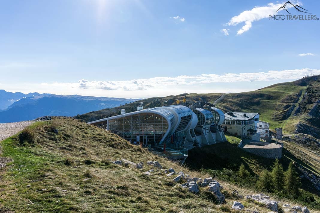 Die Bergstation Tratto Spino auf dem Monte Baldo