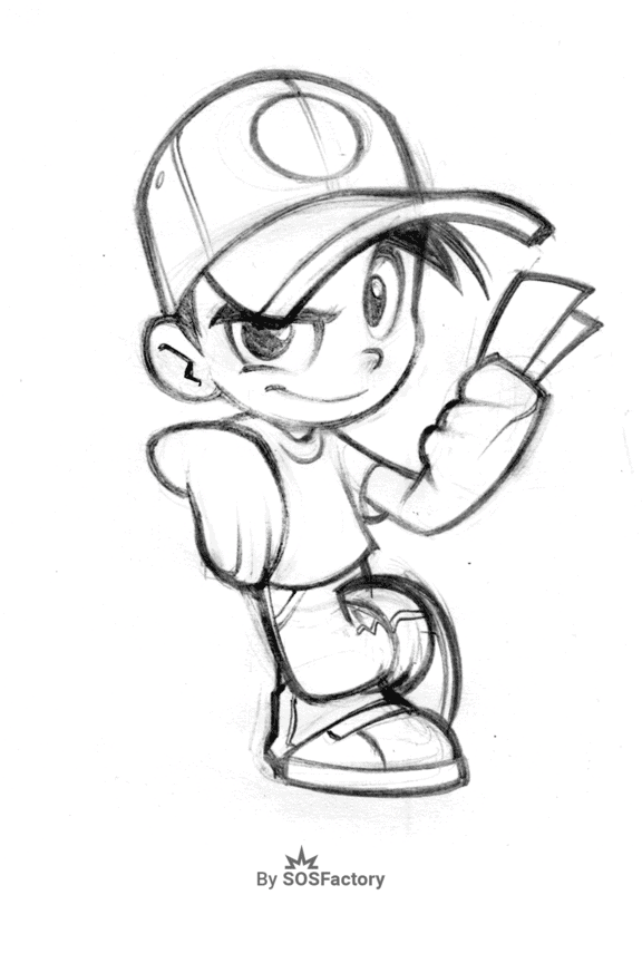 7 best drawing exercises for creating cartoon characters » SOSFactory