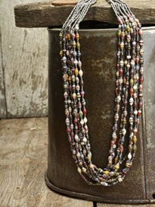 Paper Bead Necklace