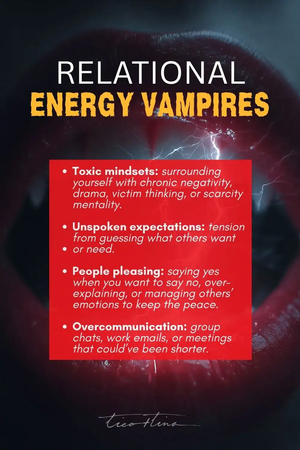 relational energy drains