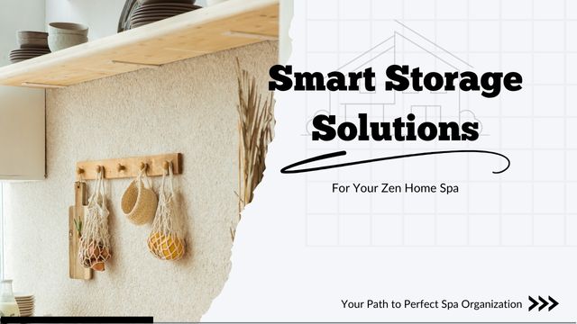 SMART STORAGE SOLUTIONS FOR A ZEN-LIKE HOME SPA SANCTUARY 3 eco-friendly home spa supply storage solutions
