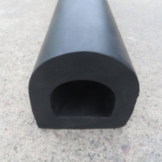 D Section Rubber Extrusion
