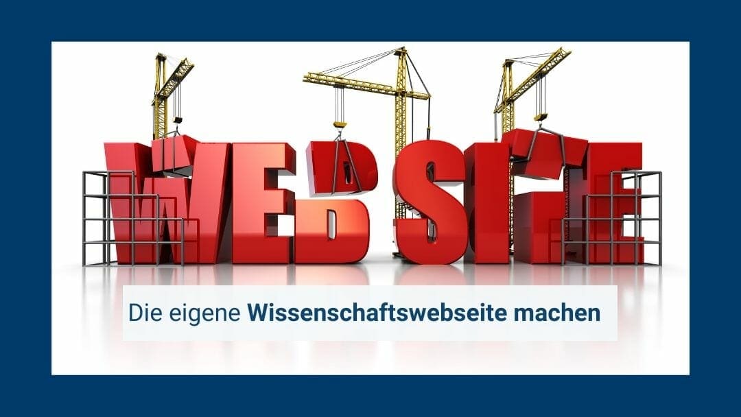 wissenschafswebseite-machen wissenschafswebseite-machen