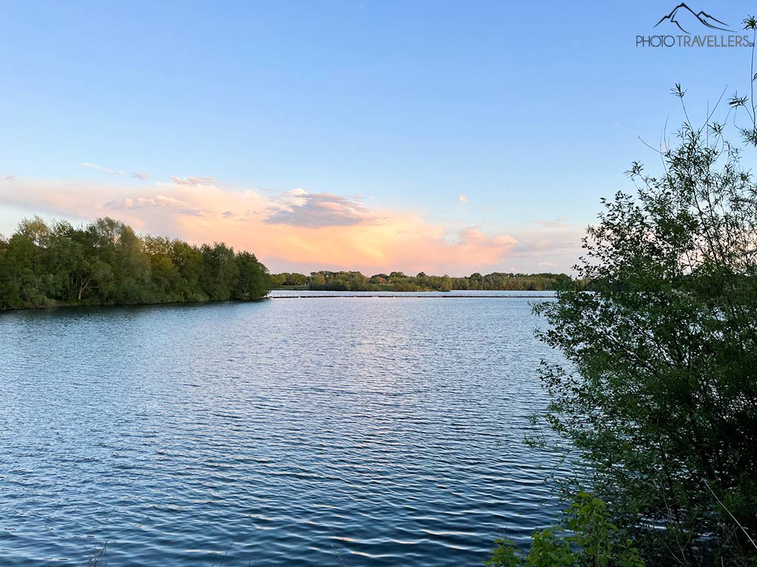 Sonnenuntergang über dem Lippesee