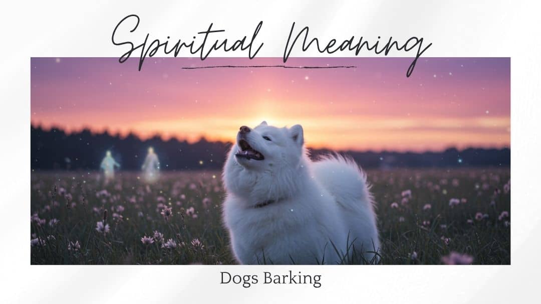 dogs barking spiritual meaning