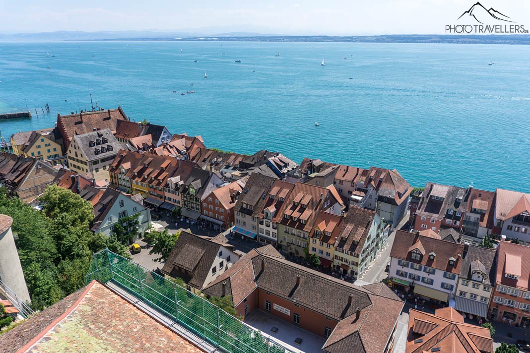 Blick von Meersburg auf den Bodensee