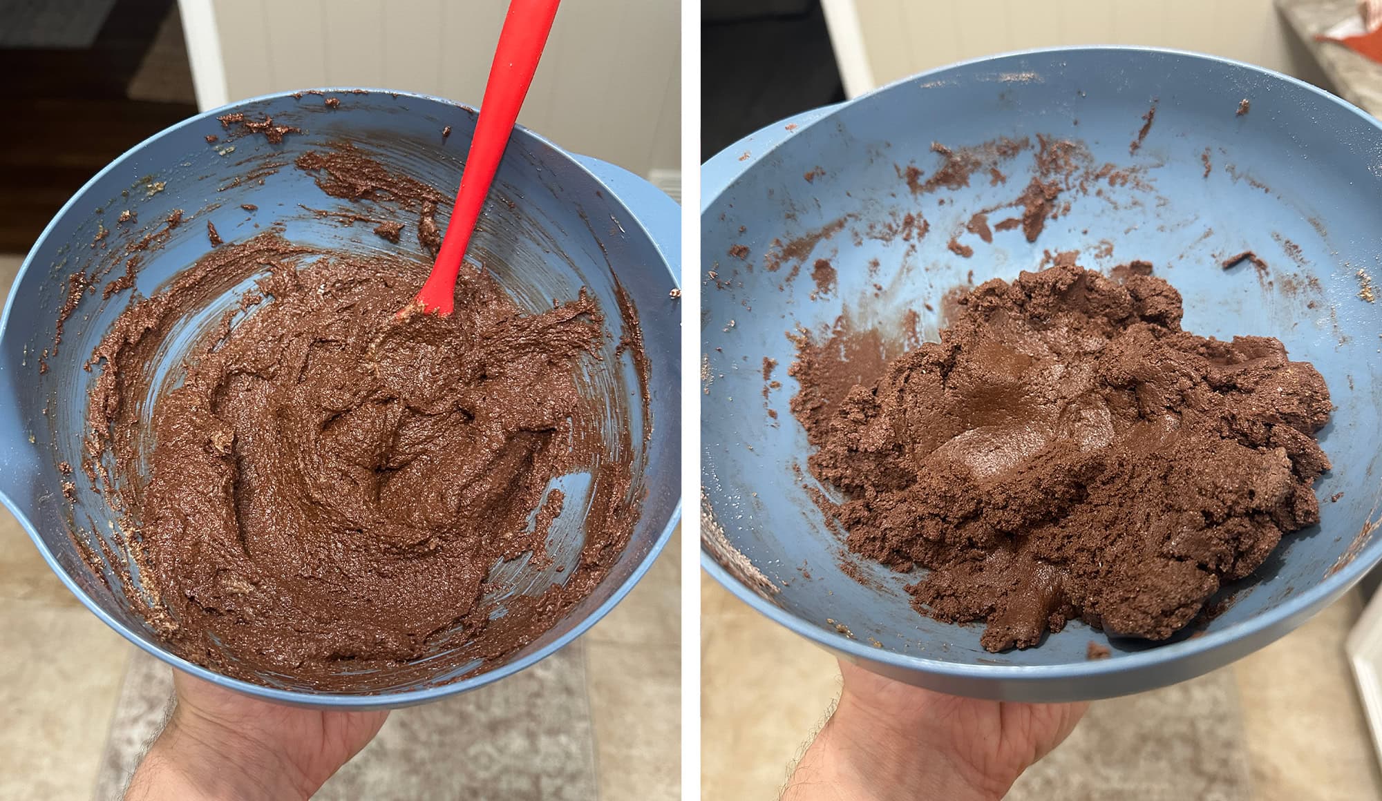 Dough for skillet brownie cookie