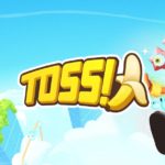 Tossi jeu mobile, garçon souris cartoon sautant avec drones et explosifs, illustration colorée et ludique pour jeu d'arcade, action, aventure, gaming.
