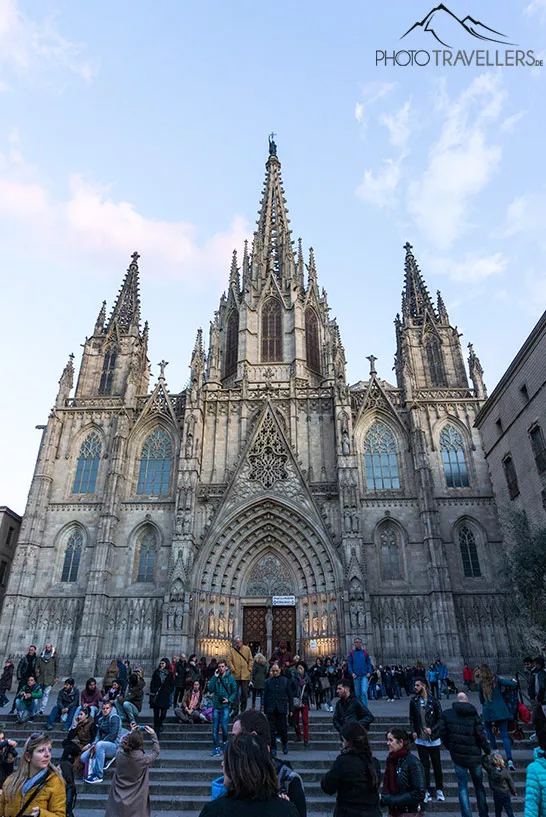 Die Kathedrale La Seu in Barcelona