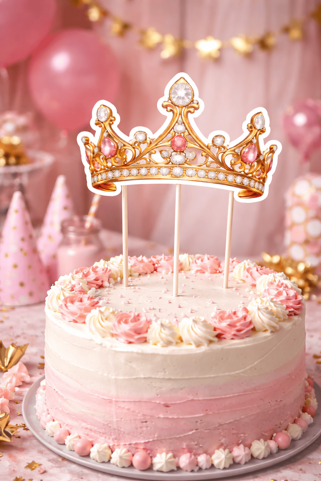 Für den Prinzessinnengeburtstag als Deko? Klar, die Krone ist super!