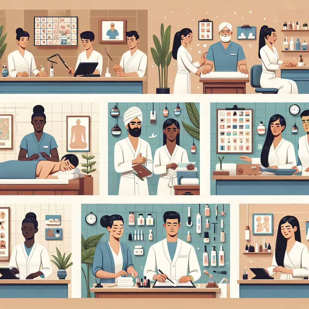 meet the team: understanding the roles of spa employees