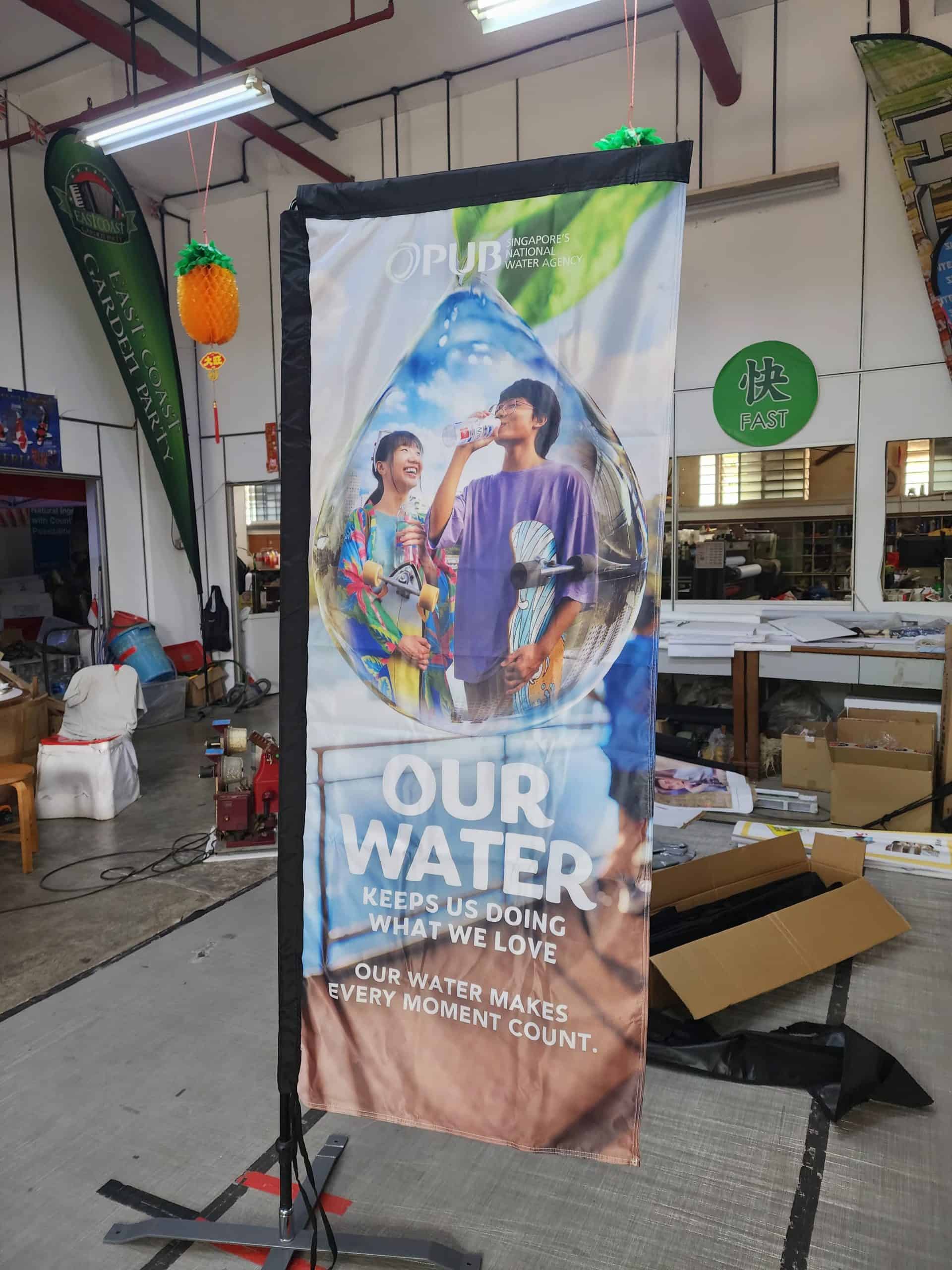 2m Rectangular Flag banner for PUB (2) 2m Rectangular Flag banner for PUB