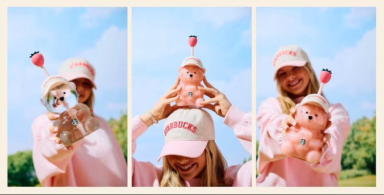 Starbucks Pink Bearista Cup
