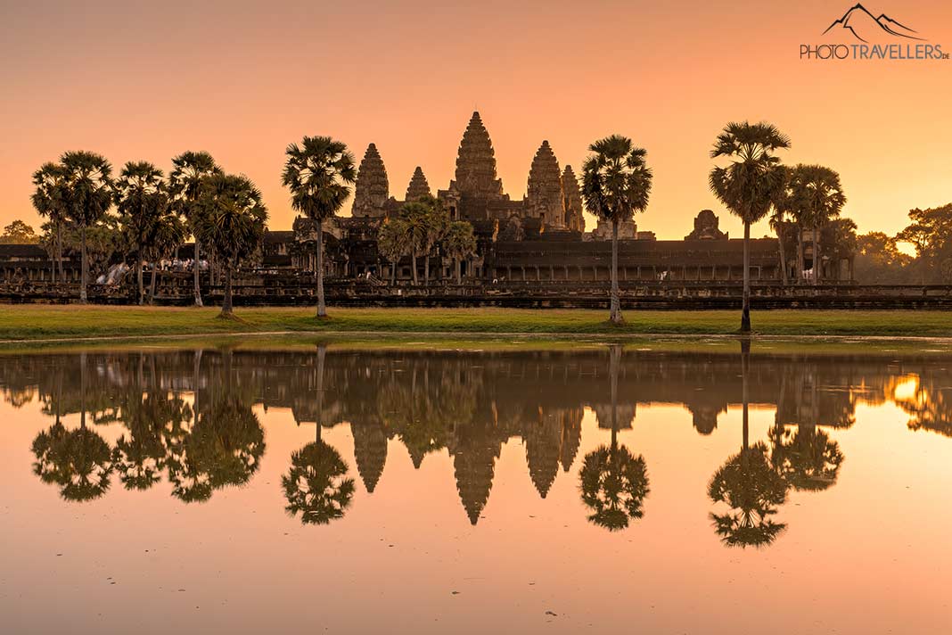 Die Tempelanlage Angkor Wat in Kambodscha