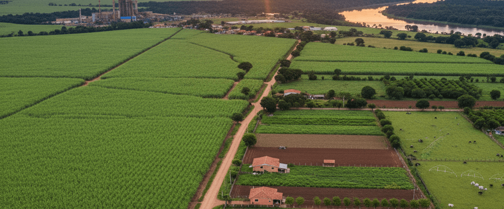 Agricultura em Castilho: 7 Fatos Que Mostram o Equilíbrio Entre a Força da Cana e a Resiliência da Agricultura Familiar