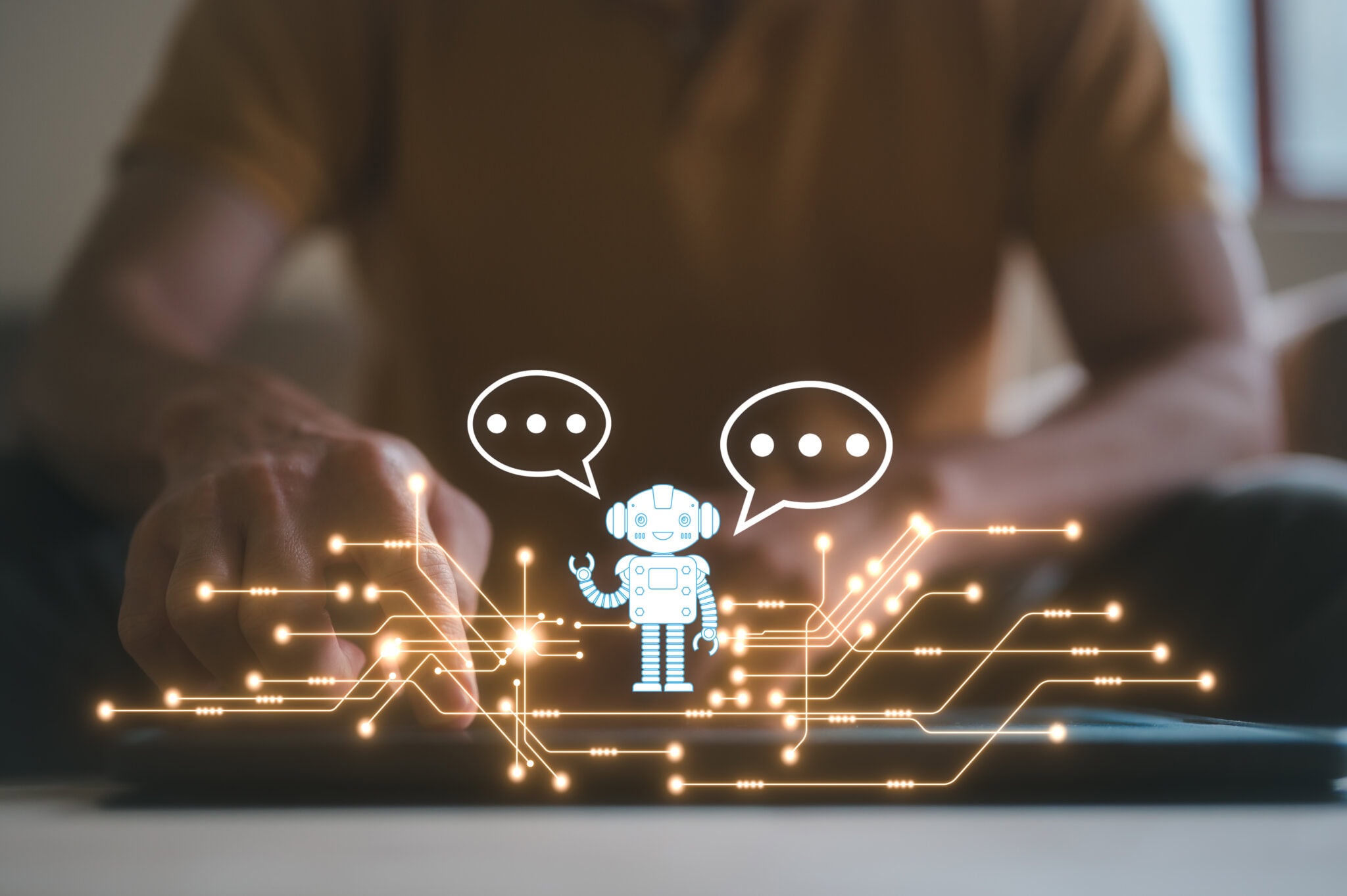 chatbot image for article on how to decide if a chatbot or agent is useful for your business