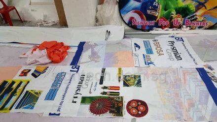 Fabric Banner for Exhibition Panels