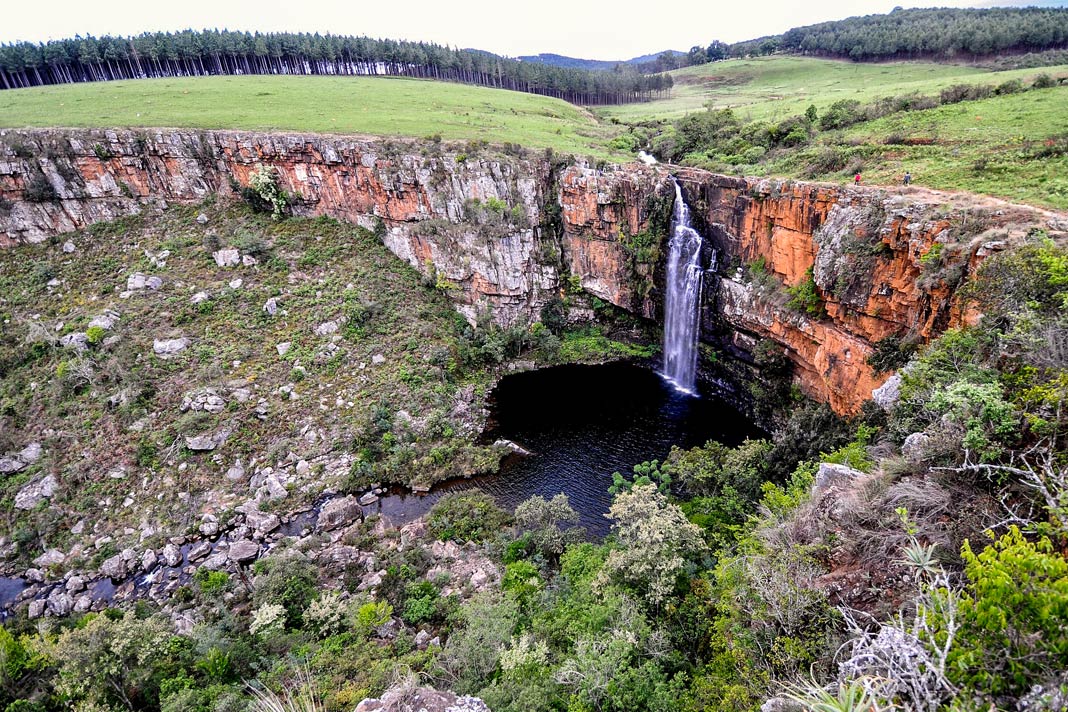 Die Lisbon Falls sind die höchsten Wasserfälle an der Panorama Route