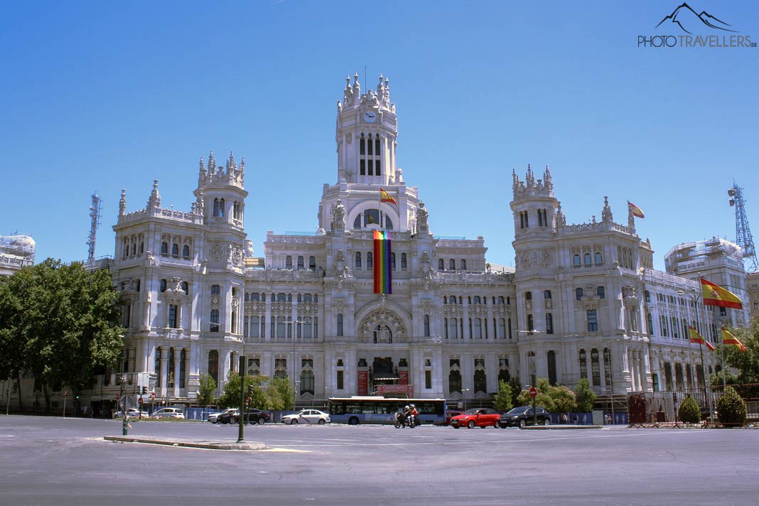 Der Palacio de Cibeles in Madrid