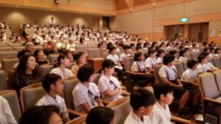 学校公演 芸術鑑賞会 出張マジック「コンプレッサー」 5 小学校・中学校 合同公演