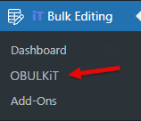 select woo orders menu in bulk edit plugin WooCommerce