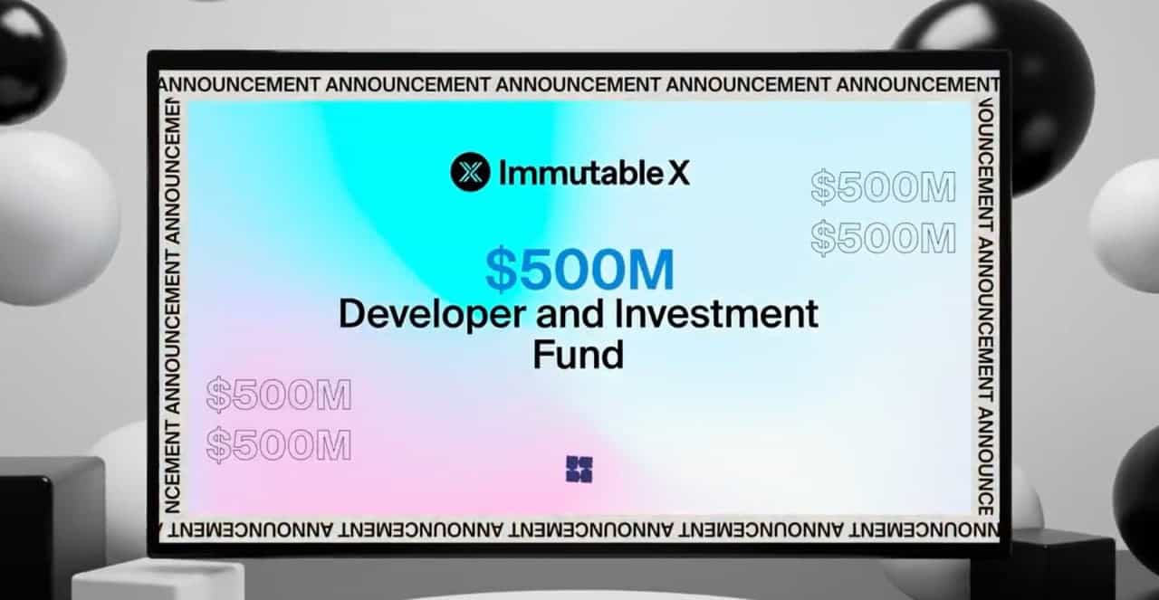 Immutable establishes a $ 500 million fund to produce the Web3 video games section 1 Immutable establishes a 500 million fund to develop the