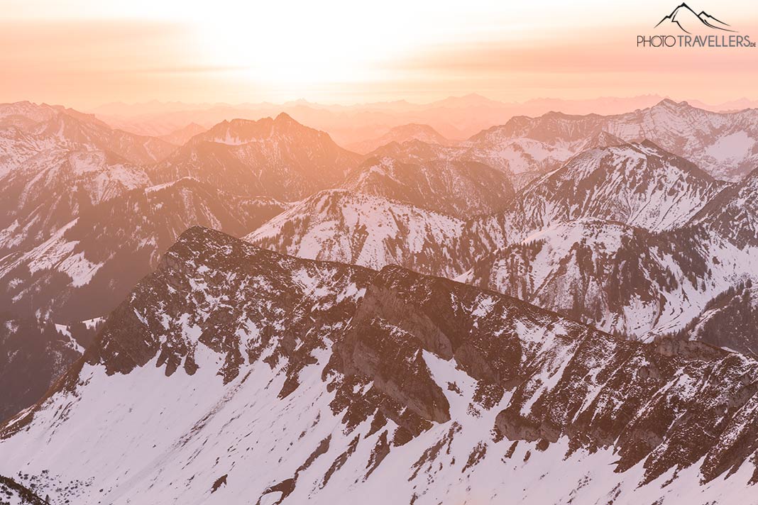 Sonnenaufgang auf dem Schafreuter