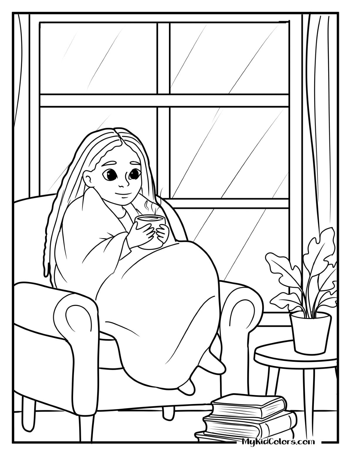 Cozy Coloring Pages – Page # 1