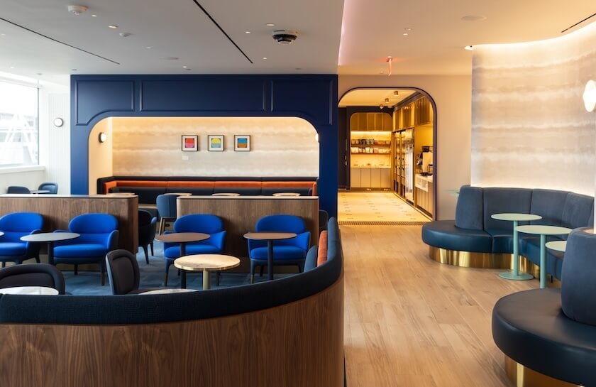 JetBlue Opens Its First Lounge — “BlueHouse” at JFK T5 (Dec 18, 2025) 4 BlueHouse Second Floor 1