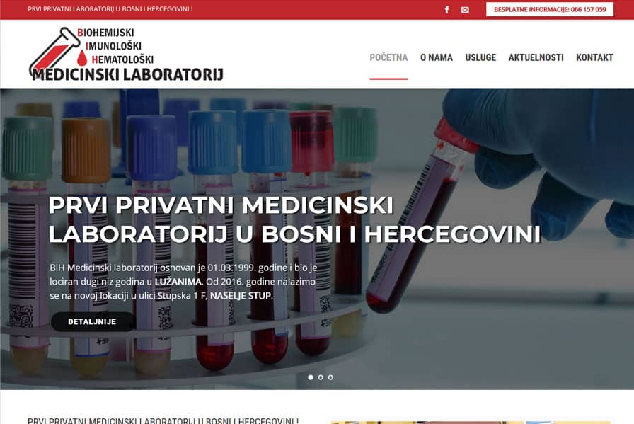 BIH MEDICINSKI LABORATORIJ Sarajevo