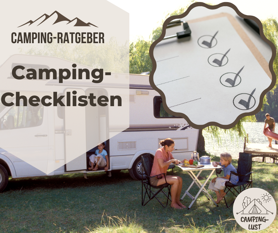 Camping-Checklisten