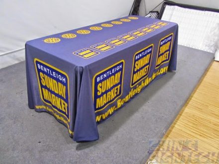 trade show table cloth