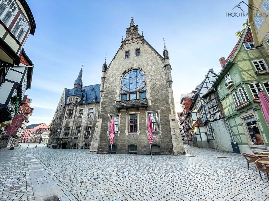 Das Rathaus in Quedlinburg