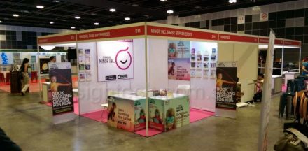 exhibition booth panels printing