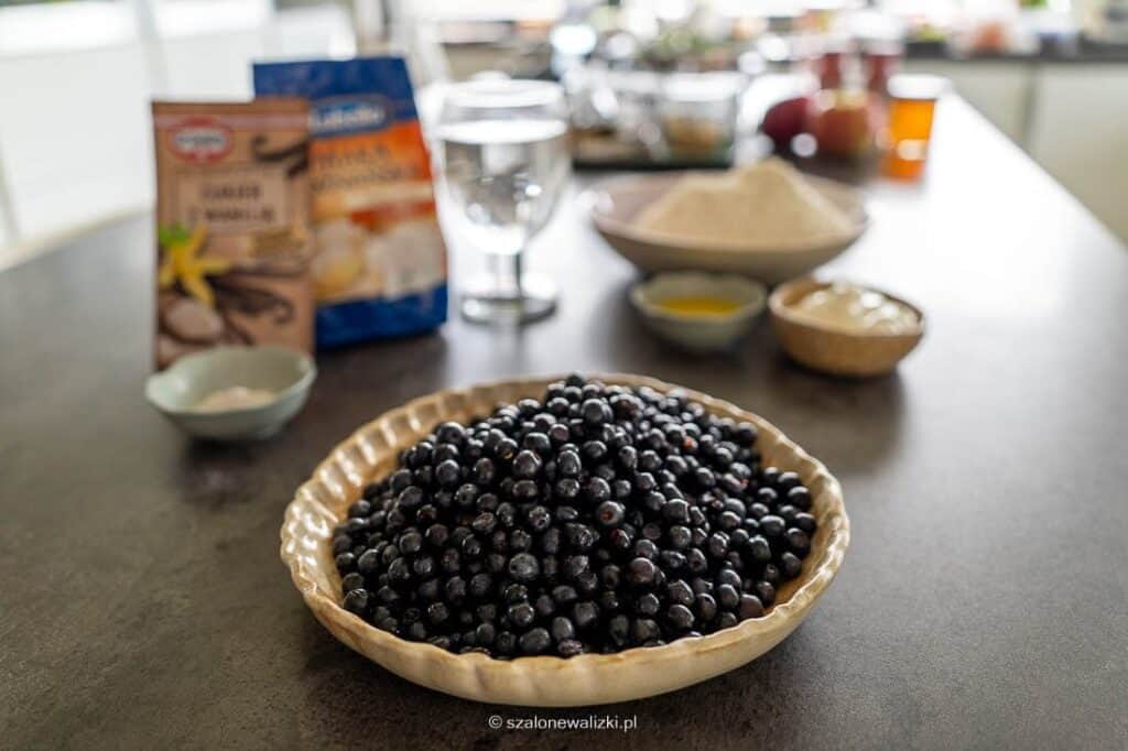 pierogi z jagodami
