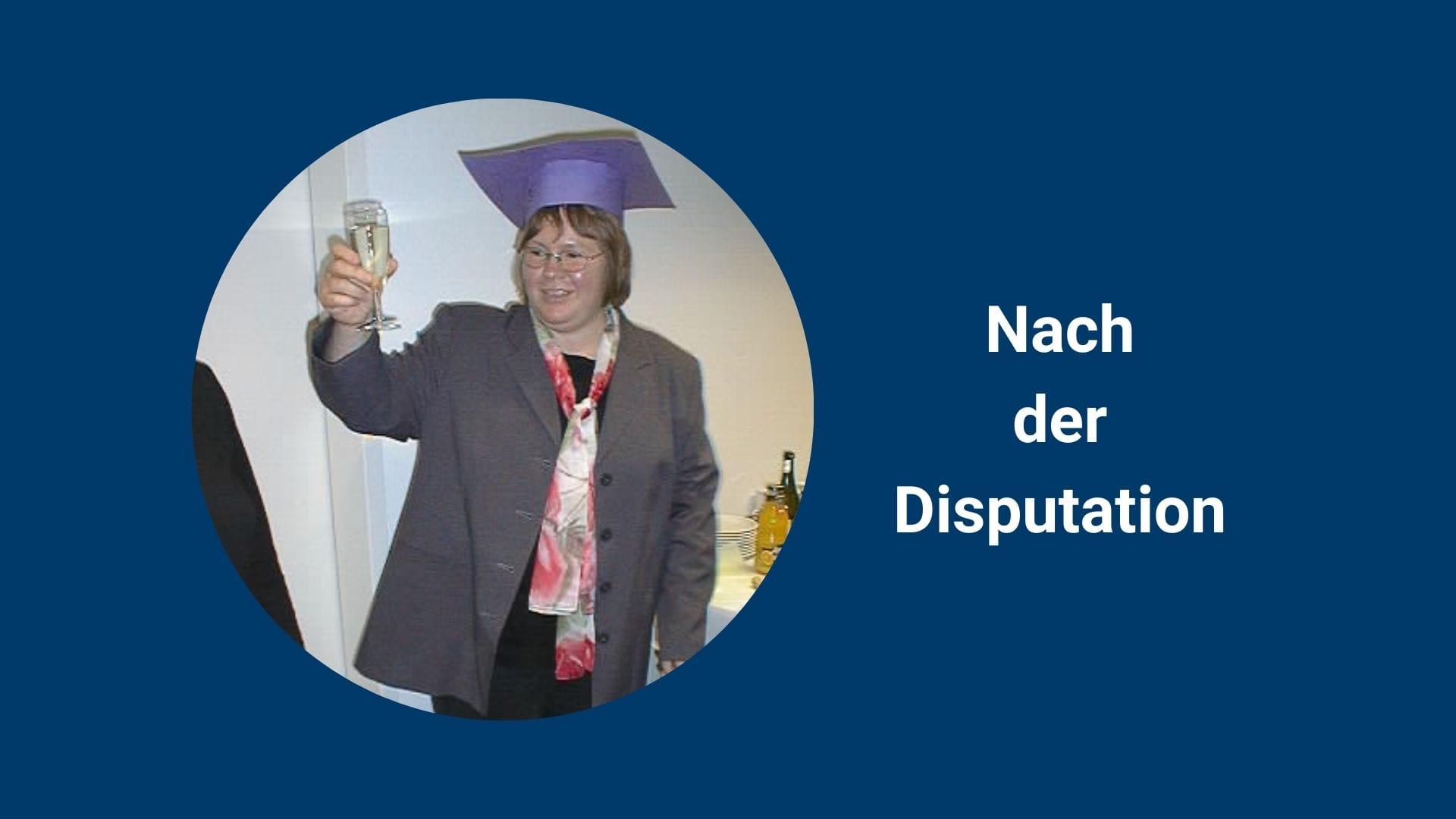 Nach der Disputation_2 Jutta_Wergen_Nach
der
Disputation