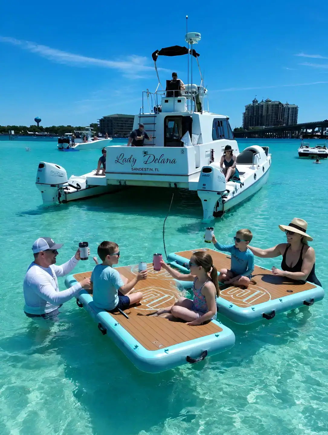 Special Occasion Celebration at Crab Island