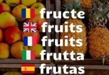 Fructe cu Poze – Listă Ordonată Alfabetic şi Tradusă în Engleză, Franceză, Italiană, Spaniolă şi Germană Fructe cu Poze Lista Alfabetic Engleza Franceza Italiana Spaniola Germana gokid