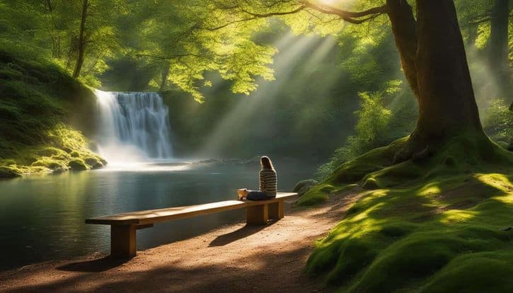 sleep better with forest bathing, nature spas