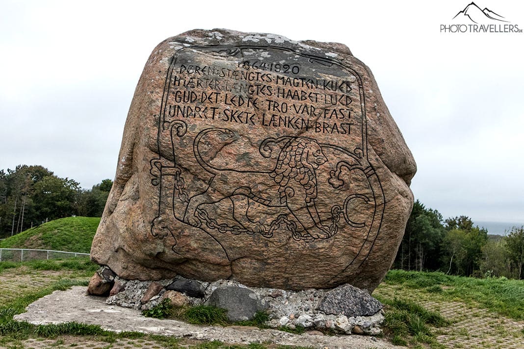 Der Gedenkstein zur Wiedervereinigung Dänemarks