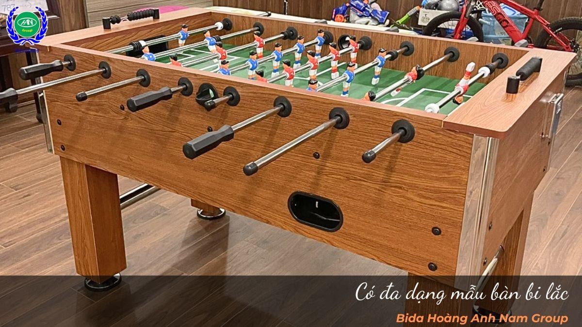 Có đa dạng mẫu bàn bi lắc