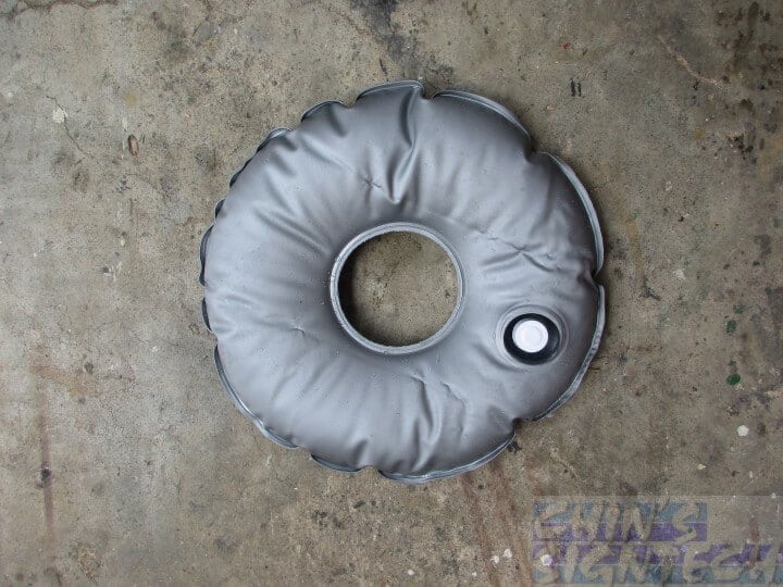 5.6kg water bag filled with water for Flying banner