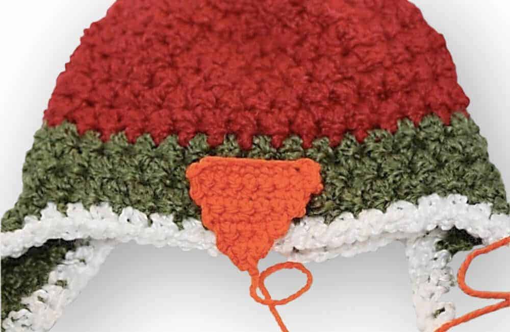 crochet owl hat