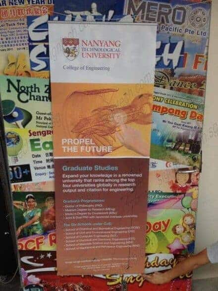 Fabric Poster with hanger