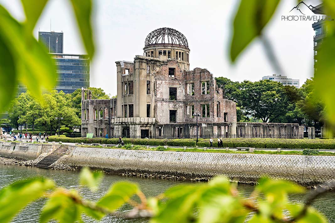 Die Atombombenkuppel in Hiroshima